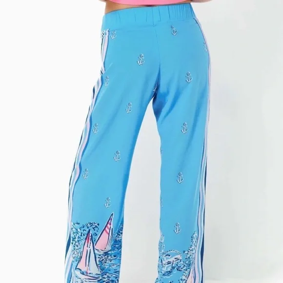 Lilly Pulitzer Lil Nauti Palazzo Pants - Picture 4 of 7